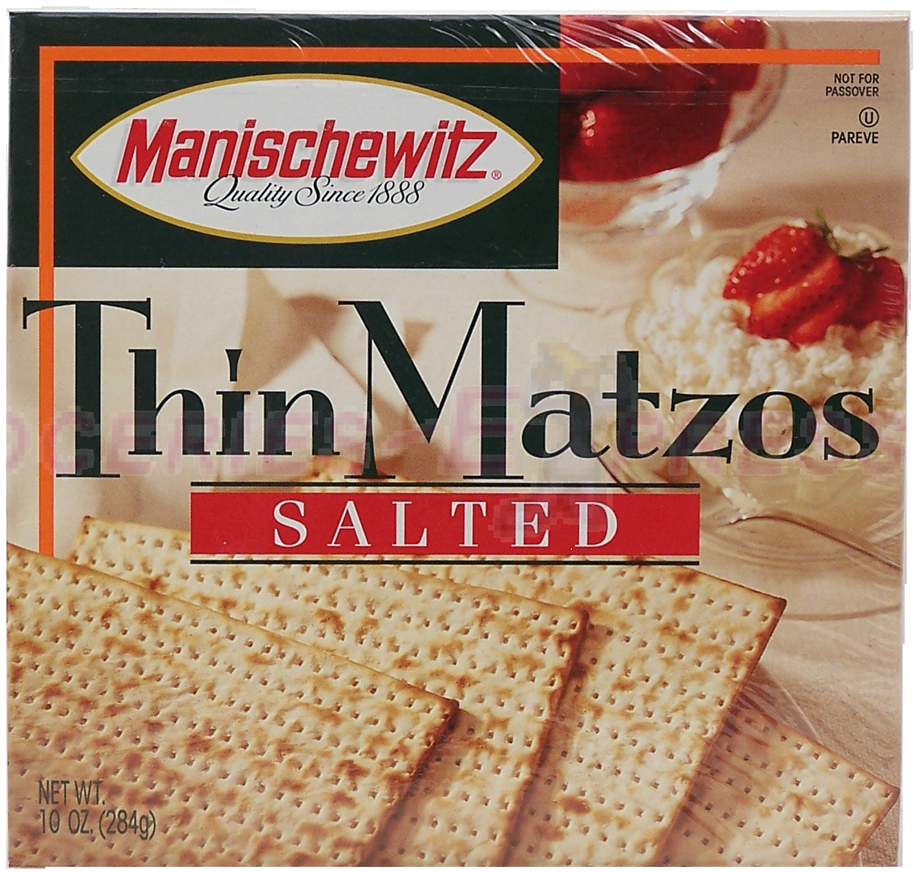 Manischewitz  thin salted matzo bread Full-Size Picture